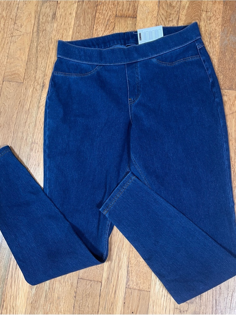 HUE Indigo Stretch Jeggings
